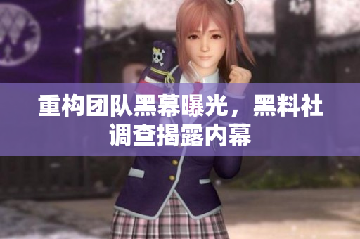 重构团队黑幕曝光，黑料社调查揭露内幕