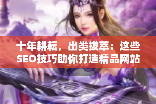 十年耕耘，出类拔萃：这些SEO技巧助你打造精品网站。