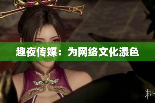 趣夜传媒：为网络文化添色