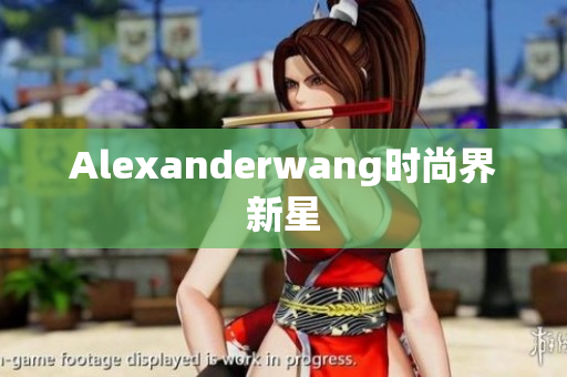Alexanderwang时尚界新星