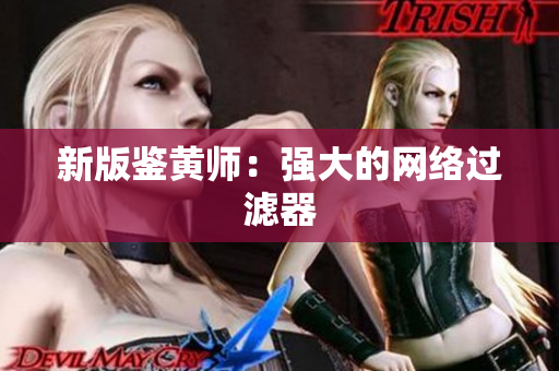 新版鉴黄师：强大的网络过滤器