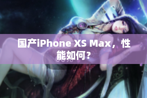 国产iPhone XS Max，性能如何？