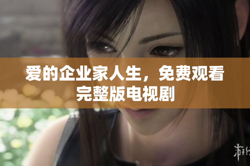 爱的企业家人生，免费观看完整版电视剧