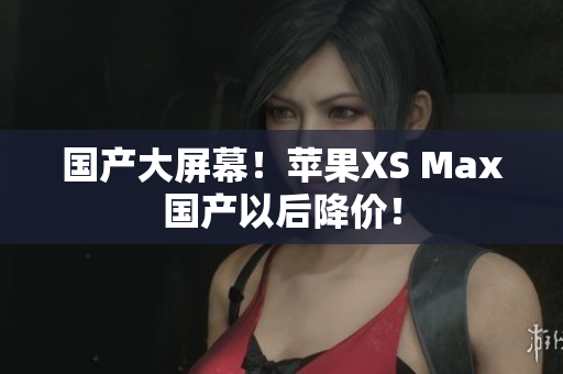 国产大屏幕！苹果XS Max国产以后降价！