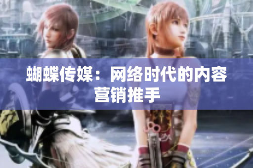 蝴蝶传媒：网络时代的内容营销推手