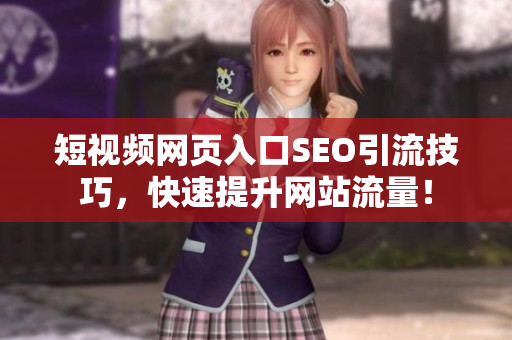 短视频网页入口SEO引流技巧，快速提升网站流量！