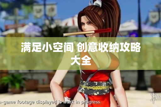 满足小空间 创意收纳攻略大全
