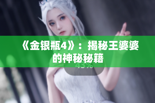 《金银瓶4》：揭秘王婆婆的神秘秘籍