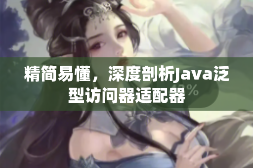 精简易懂，深度剖析Java泛型访问器适配器
