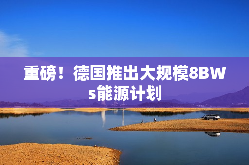 重磅！德国推出大规模8BWs能源计划