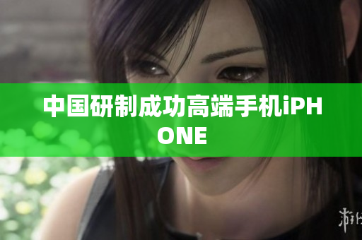 中国研制成功高端手机iPHONE