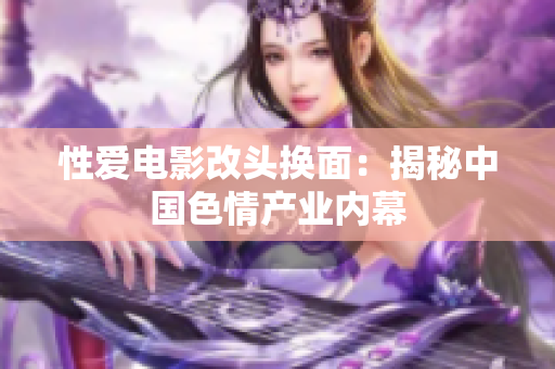 性爱电影改头换面：揭秘中国色情产业内幕