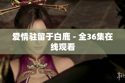 爱情驻留于白鹿 - 全36集在线观看