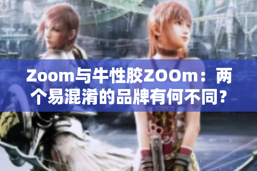 Zoom与牛性胶ZOOm：两个易混淆的品牌有何不同？