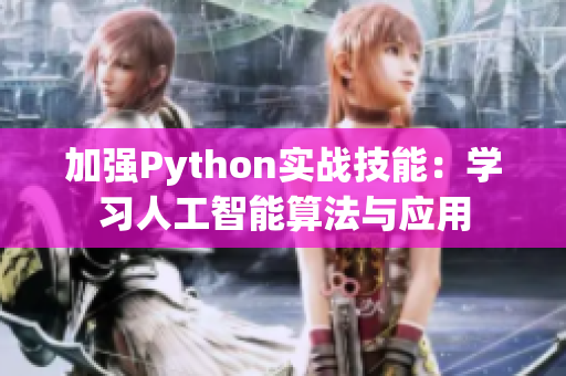 加强Python实战技能：学习人工智能算法与应用