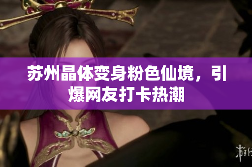 苏州晶体变身粉色仙境，引爆网友打卡热潮