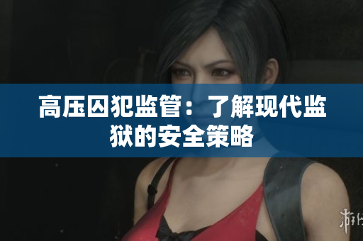 高压囚犯监管：了解现代监狱的安全策略