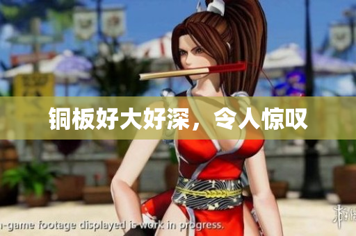 铜板好大好深，令人惊叹